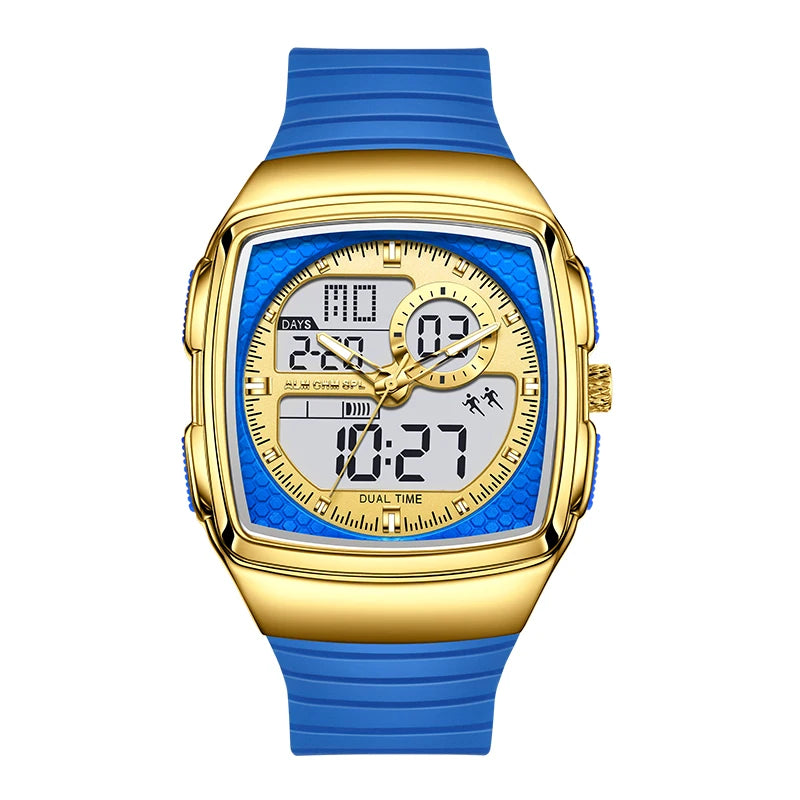 LIGE FOXBOX Men’s Luxury Digital Watch – Alarm & Chronograph