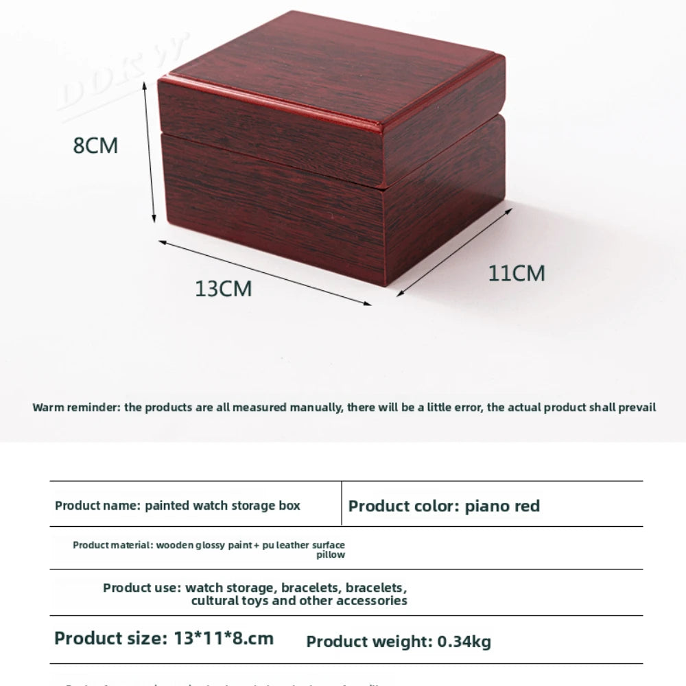 Piano Lacquer Luxury Wooden Watch Box