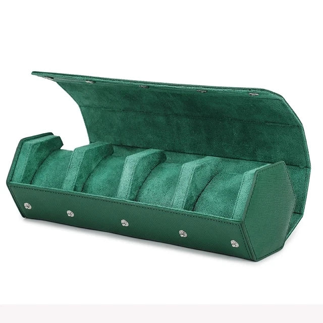 Premium Watch Roll Travel Organizer