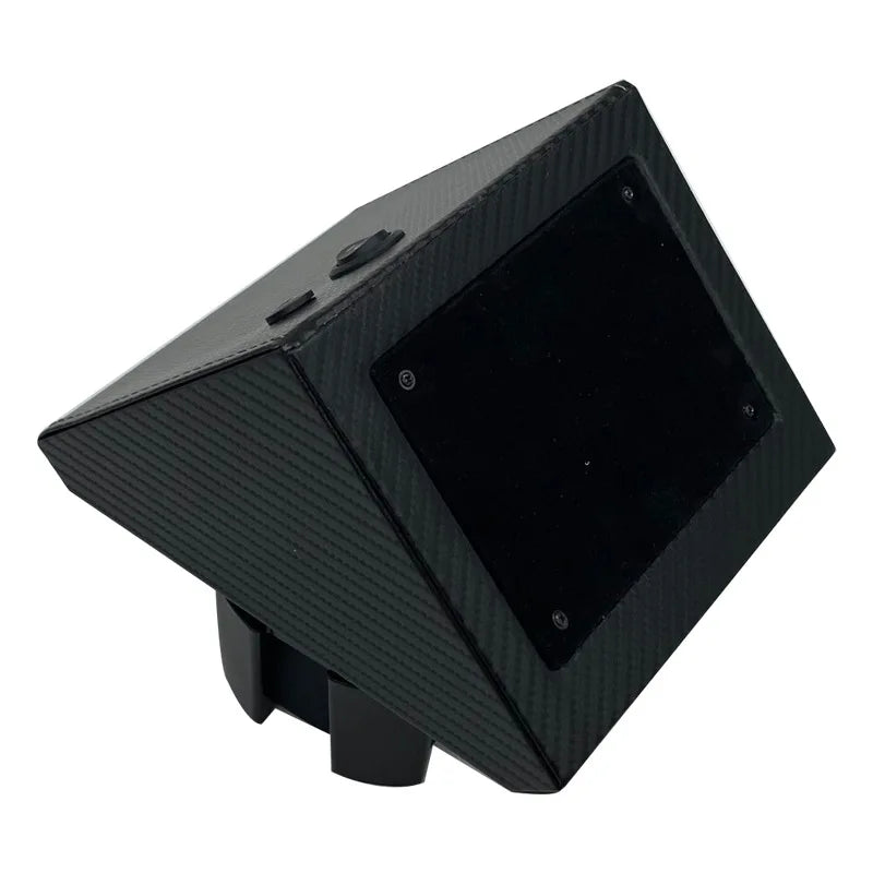 3-Slot Automatic Watch Winder – PU Leather Case