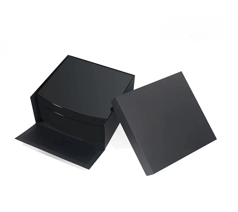 Luxury Black & Red Wooden Watch Box