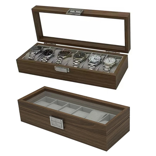 Luxury Black Walnut Watch Box