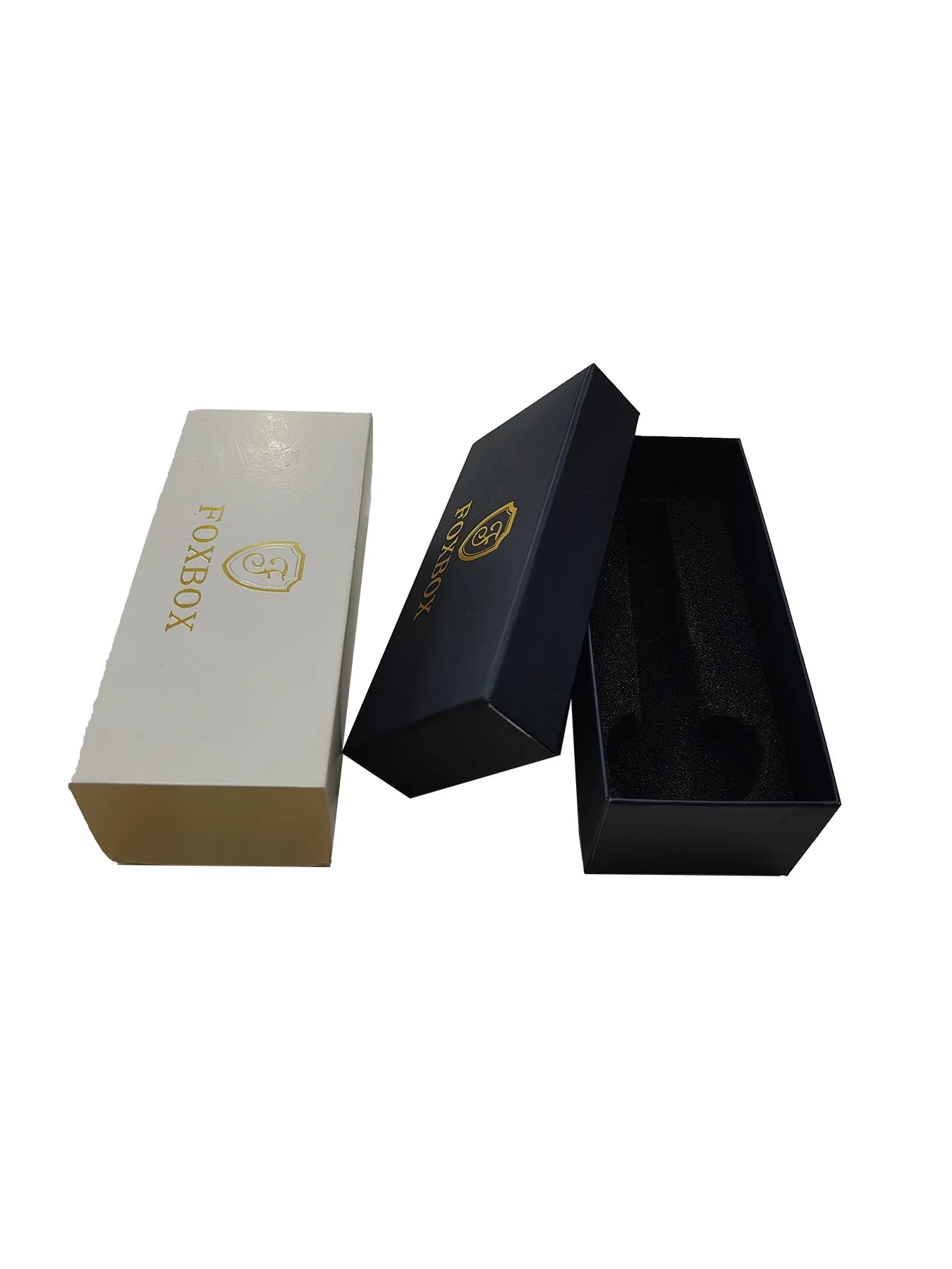 FOXBOX Fashion Dual Display Watch – Luxury Quartz Waterproof Sports Wristwatch