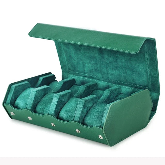 Premium Watch Roll Travel Organizer