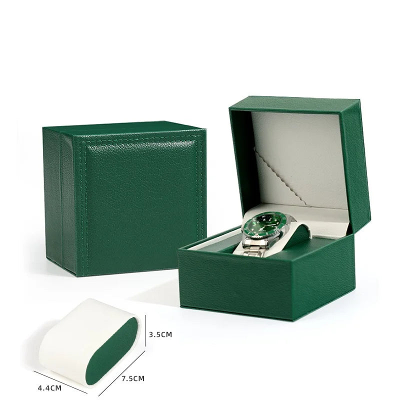 Vintage Travel Leather Watch Storage Box