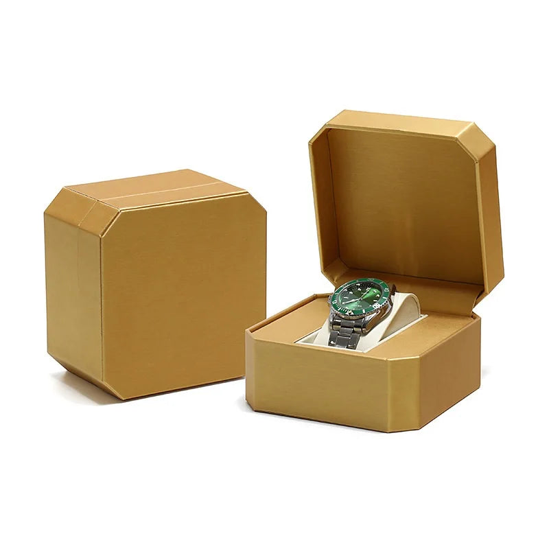 Vintage Travel Leather Watch Storage Box