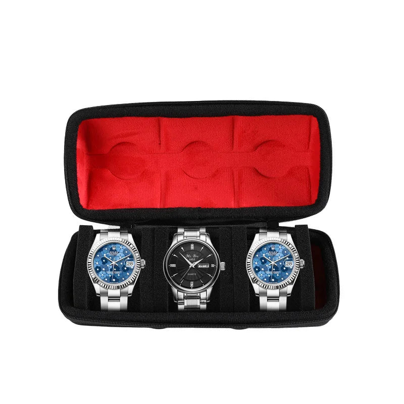 Watch Travel Case – Portable Watch Organizer