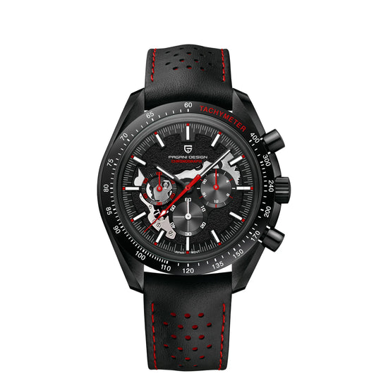 PAGANI DESIGN Men’s Skeleton Quartz Luxury Watch – Sapphire Glass