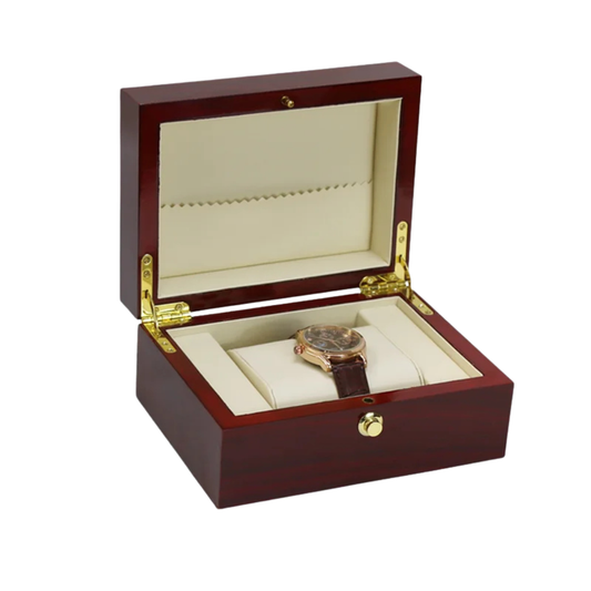 Piano Lacquer Wood Finished Watch Box