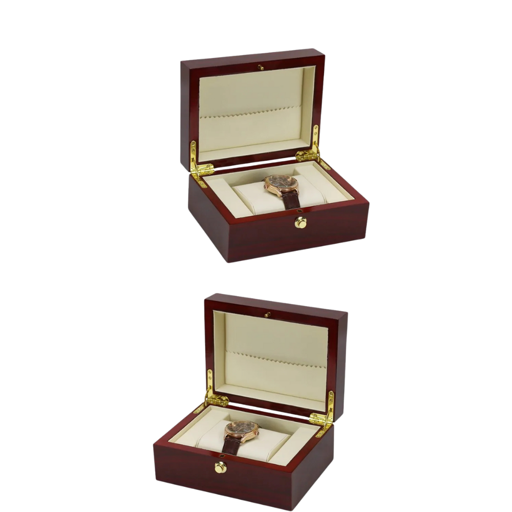 Piano Lacquer Wood Finished Watch Box