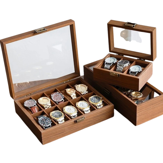 Walnut Wooden Watch Box