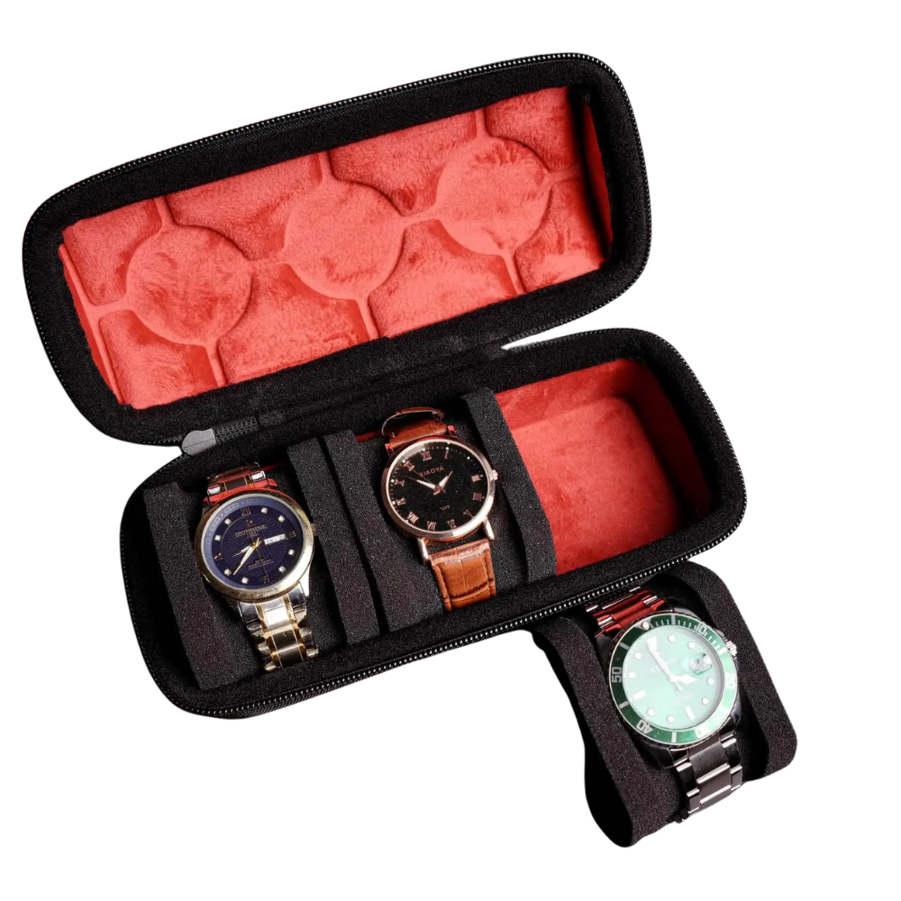 Watch Travel Case – Portable Watch Organizer