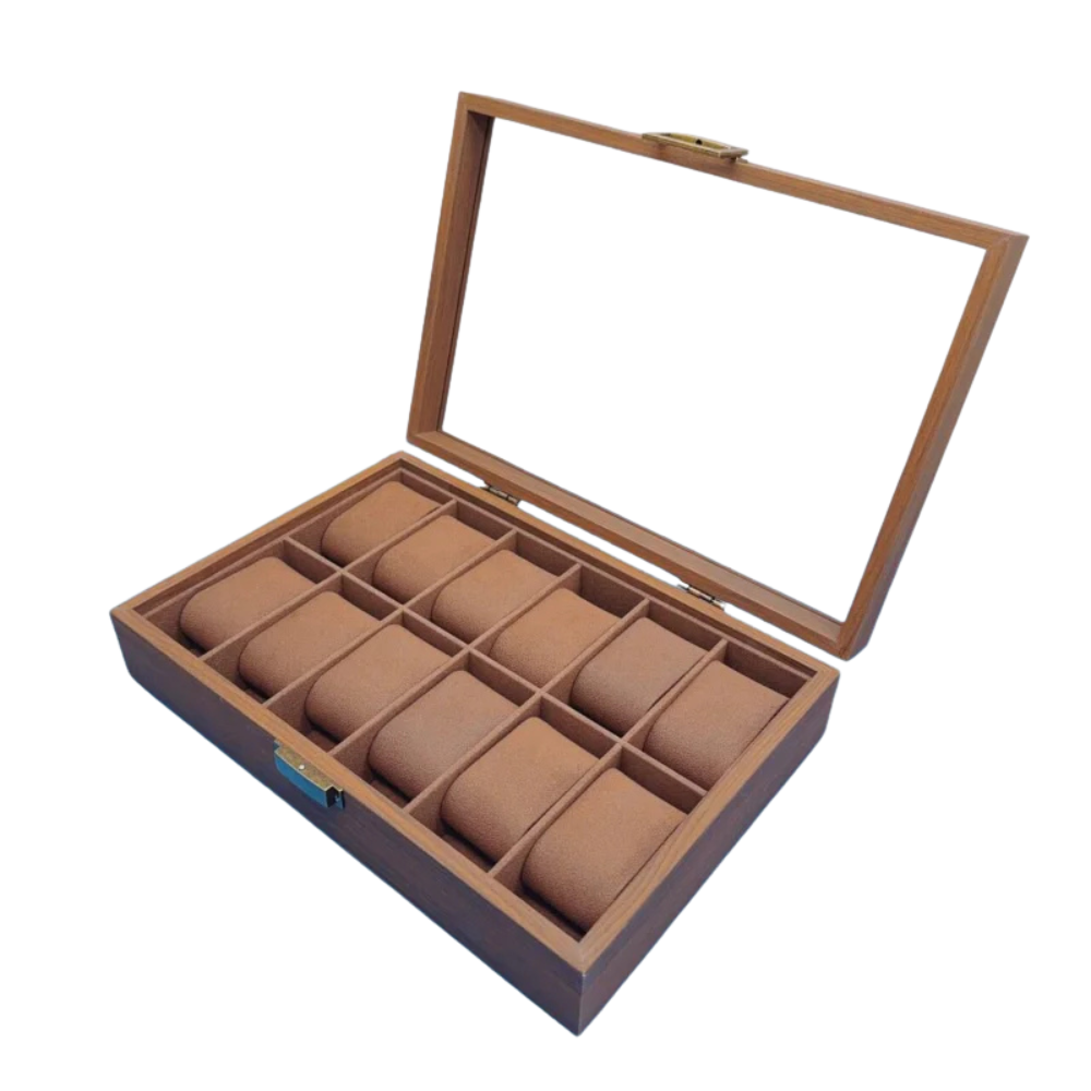 Walnut Wooden Watch Box
