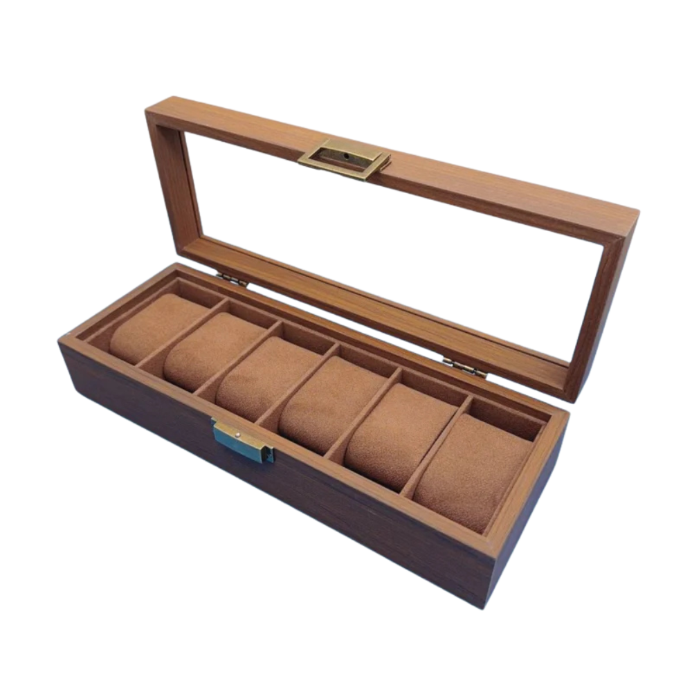 Walnut Wooden Watch Box